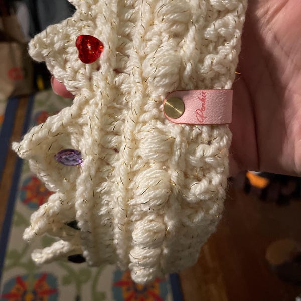 Unique Crochet Crown with Jewels